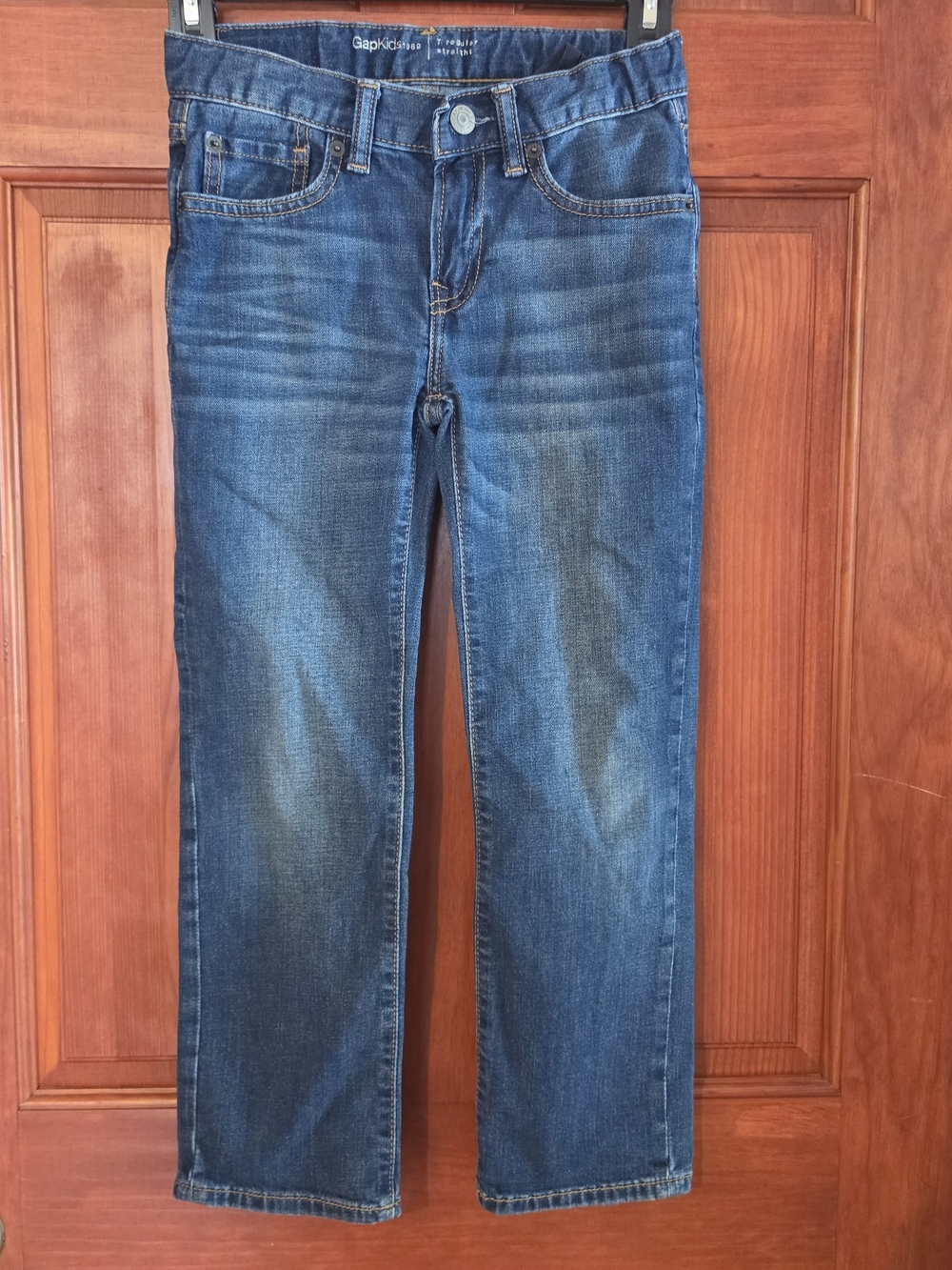 GAP Boys' Blue Straight-Leg Jeans